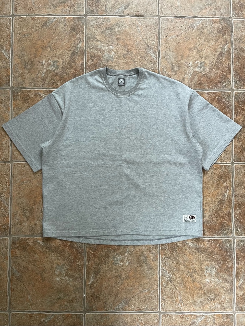GRAHAME BIG TEE - PRACTICE HEATHER HEAVYWEIGHT COTTON JERSEY